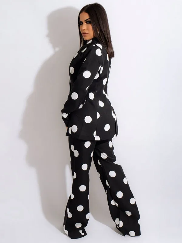 Luna Business Polka Suit