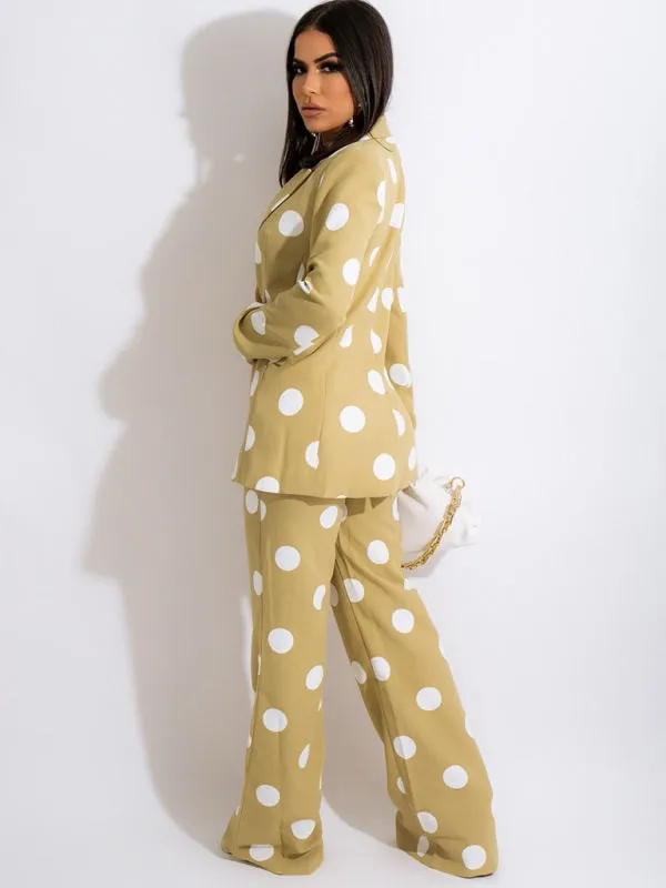 Luna Business Polka Suit