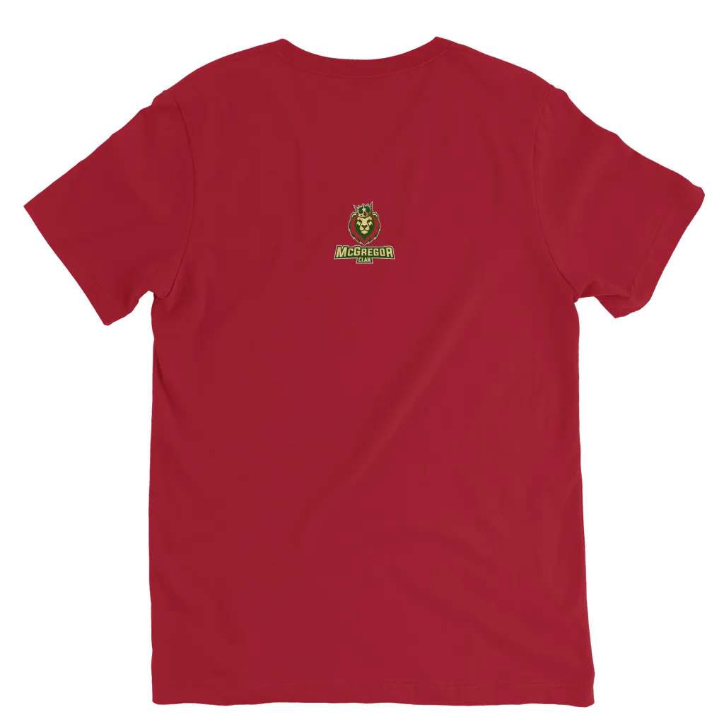 McGregor Clan - Wake Up And Live Premium V-Neck T-Shirt