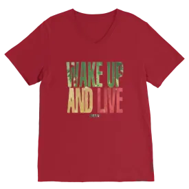 McGregor Clan - Wake Up And Live Premium V-Neck T-Shirt