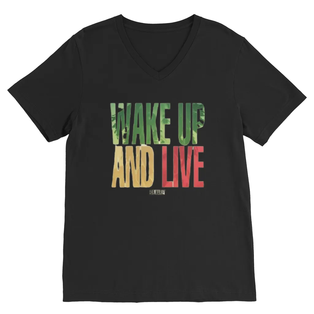 McGregor Clan - Wake Up And Live Premium V-Neck T-Shirt