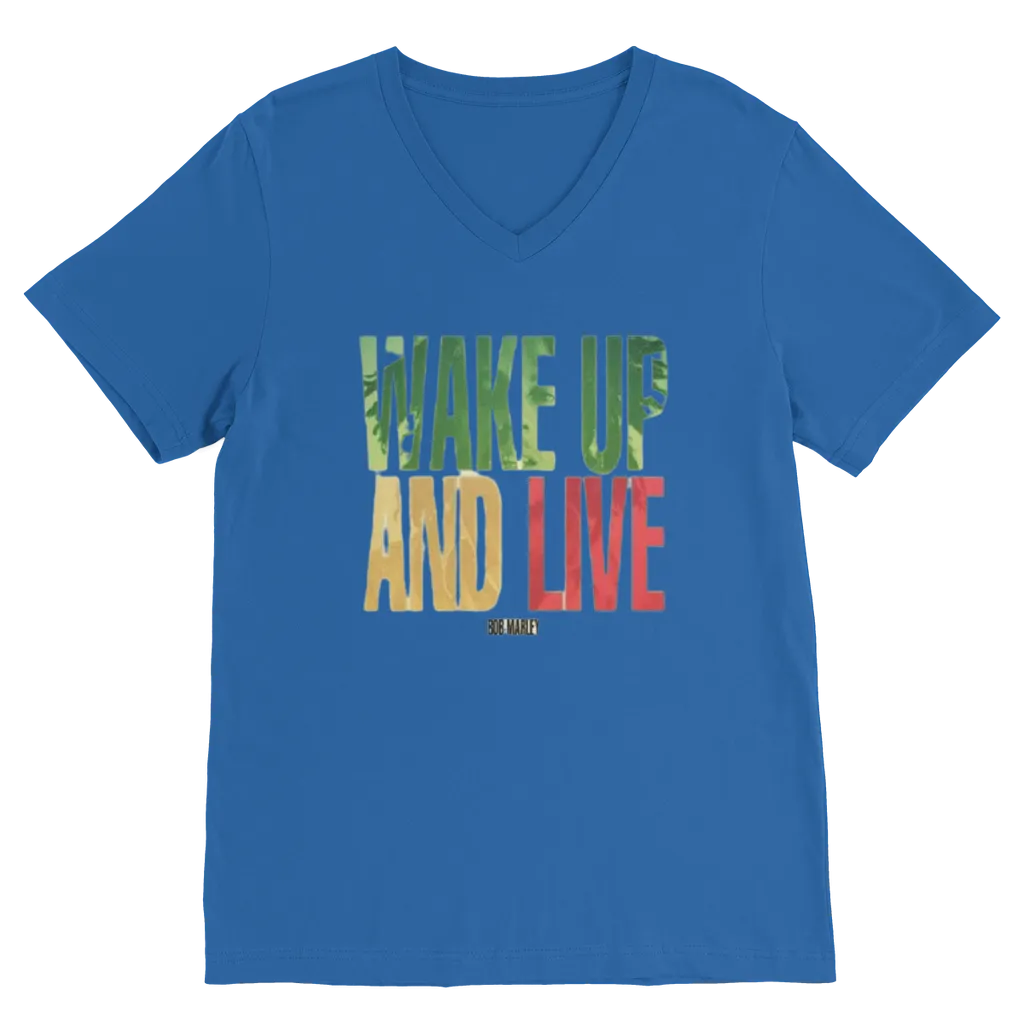 McGregor Clan - Wake Up And Live Premium V-Neck T-Shirt