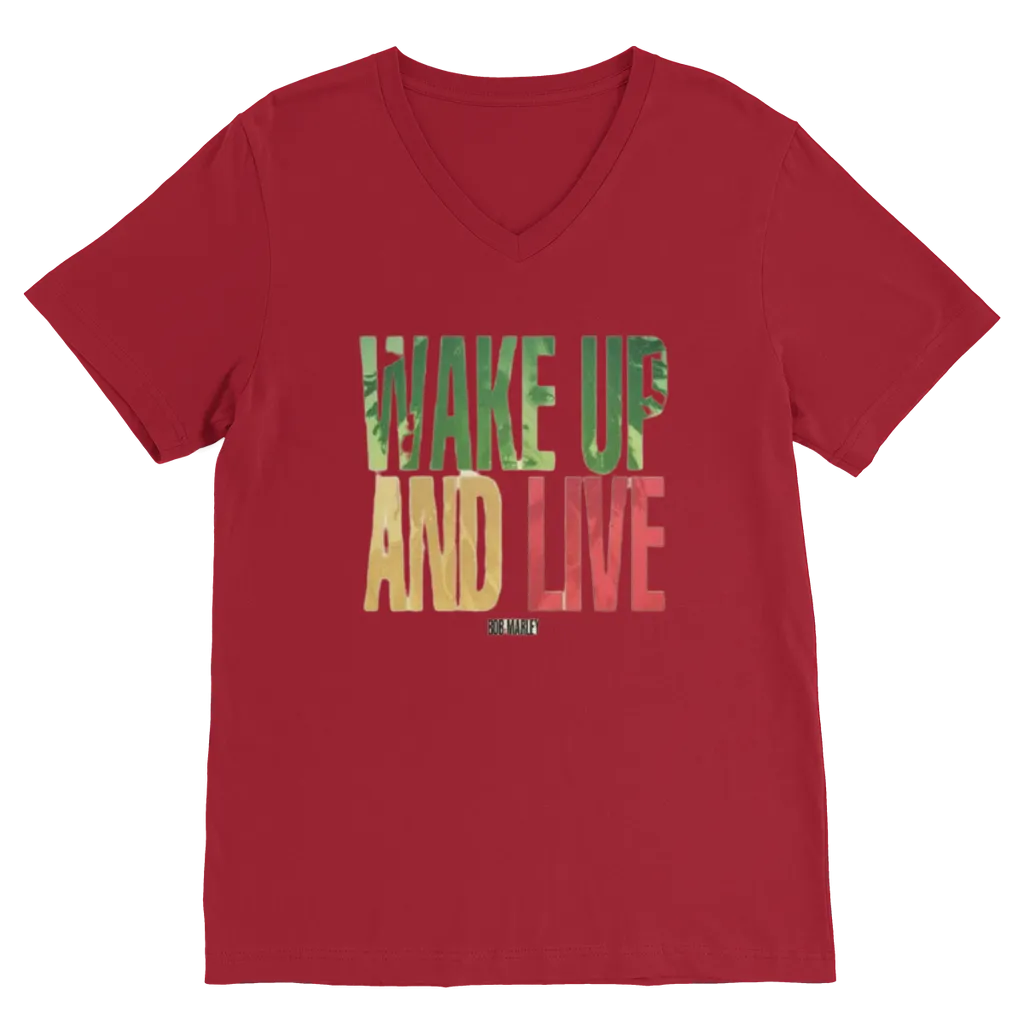 McGregor Clan - Wake Up And Live Premium V-Neck T-Shirt