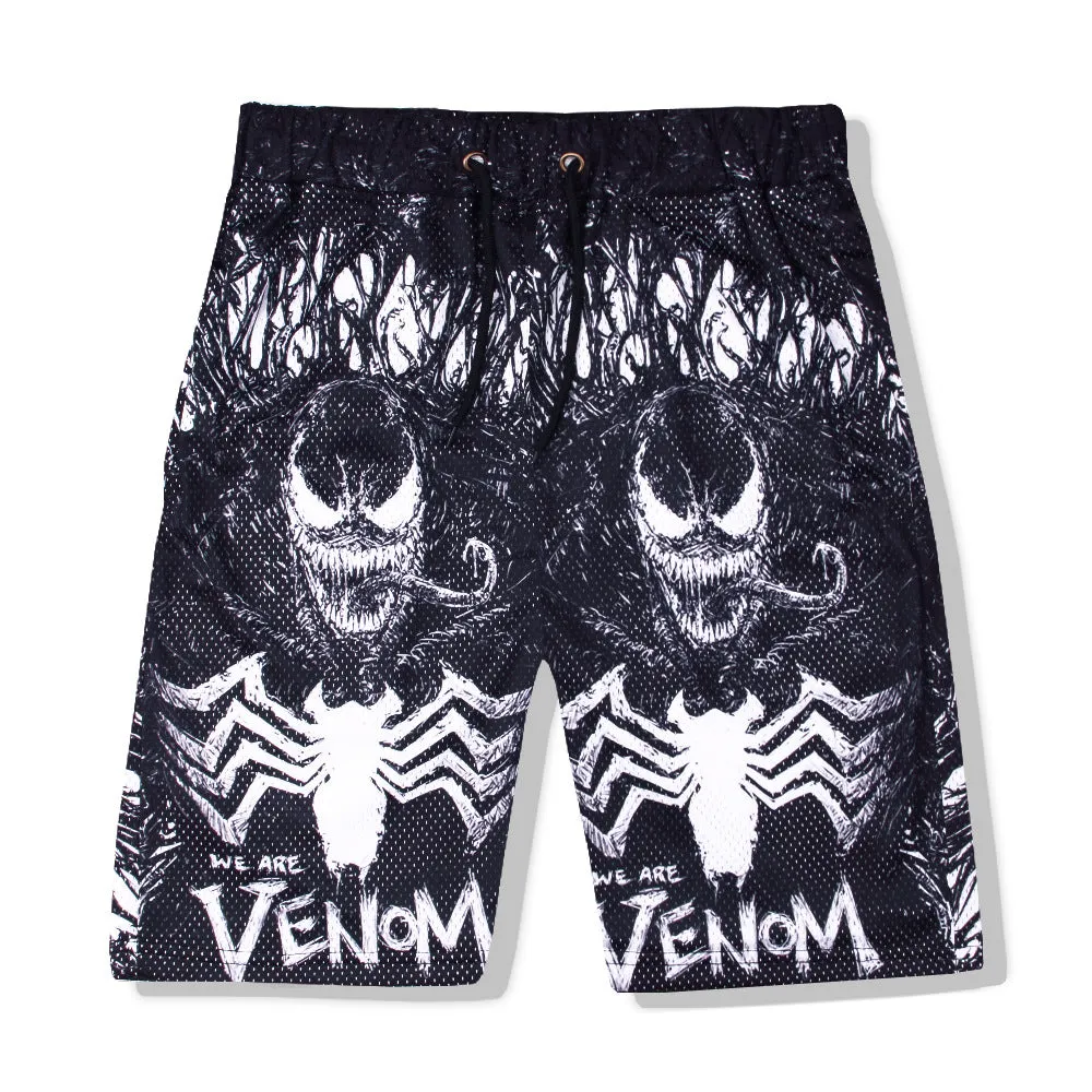 Men's Sweatpants Quick-Drying Men's Floral Pants