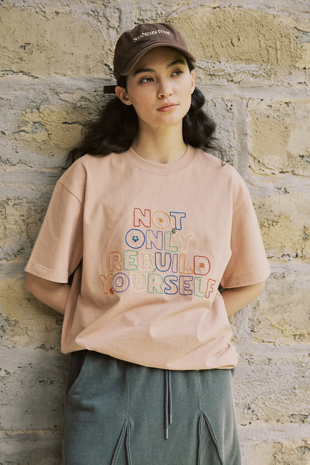 NGAOARMY 刺繍ロゴT NGA032