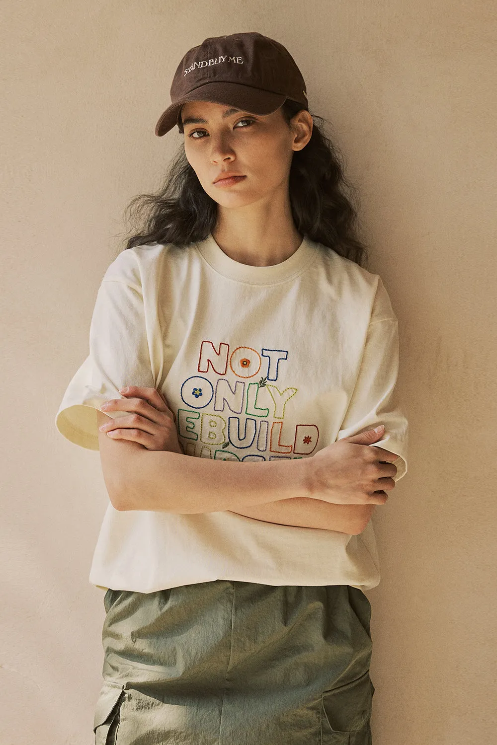 NGAOARMY 刺繍ロゴT NGA032