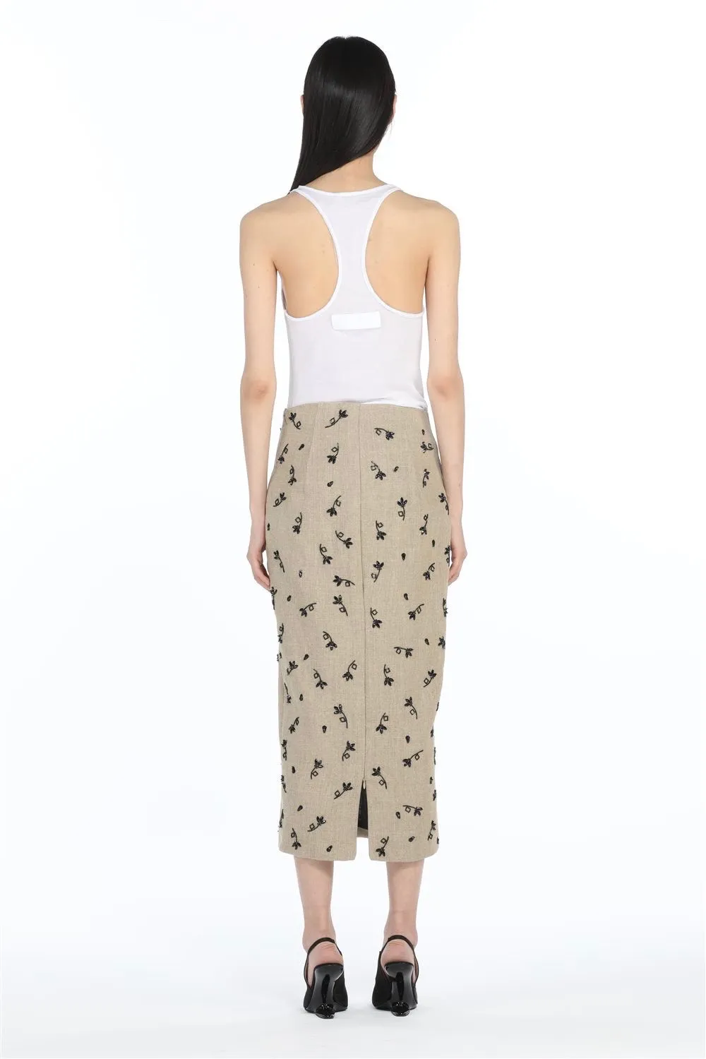 No.21 - Pencil Skirt: Naturale