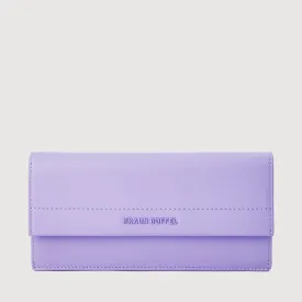 PAN BIFOLD LONG WALLET WITH ZIP COMPARTMENT (BOX GUSSET)