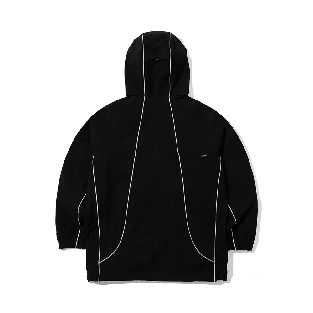 PP STRETCH HOODED JACKET BLACK