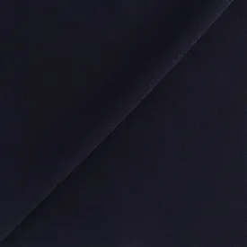Pure Wool Crepe Dark Navy