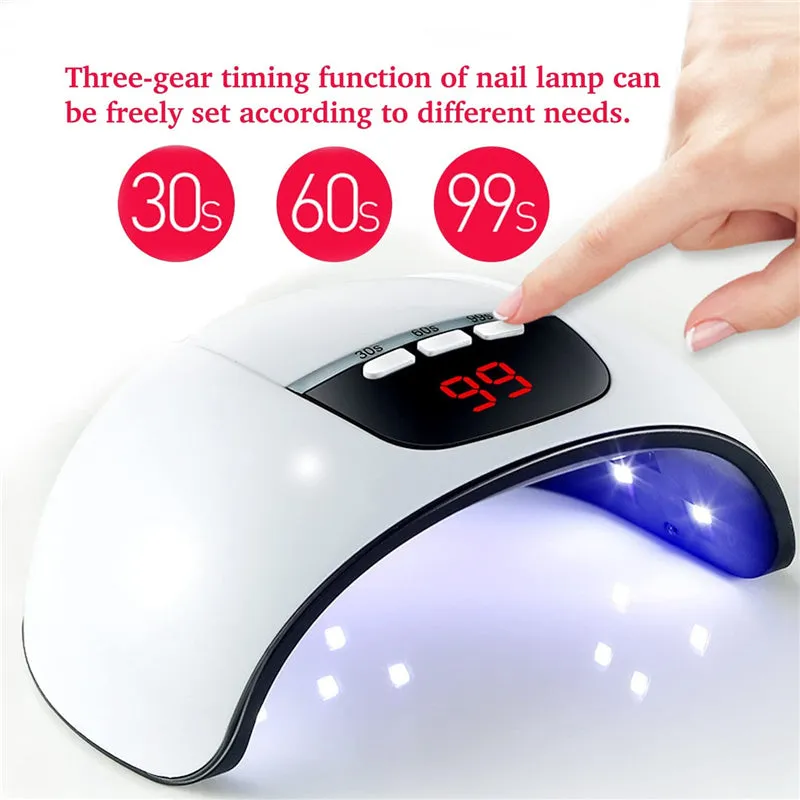 Quick-Drying UV Nail Polish Lamp