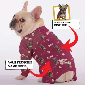 Rosie - Personalized French Bulldog Pajamas with Your Frenchie’s Name & Picture – Ultra-Soft, Cozy, and Adorably Unique