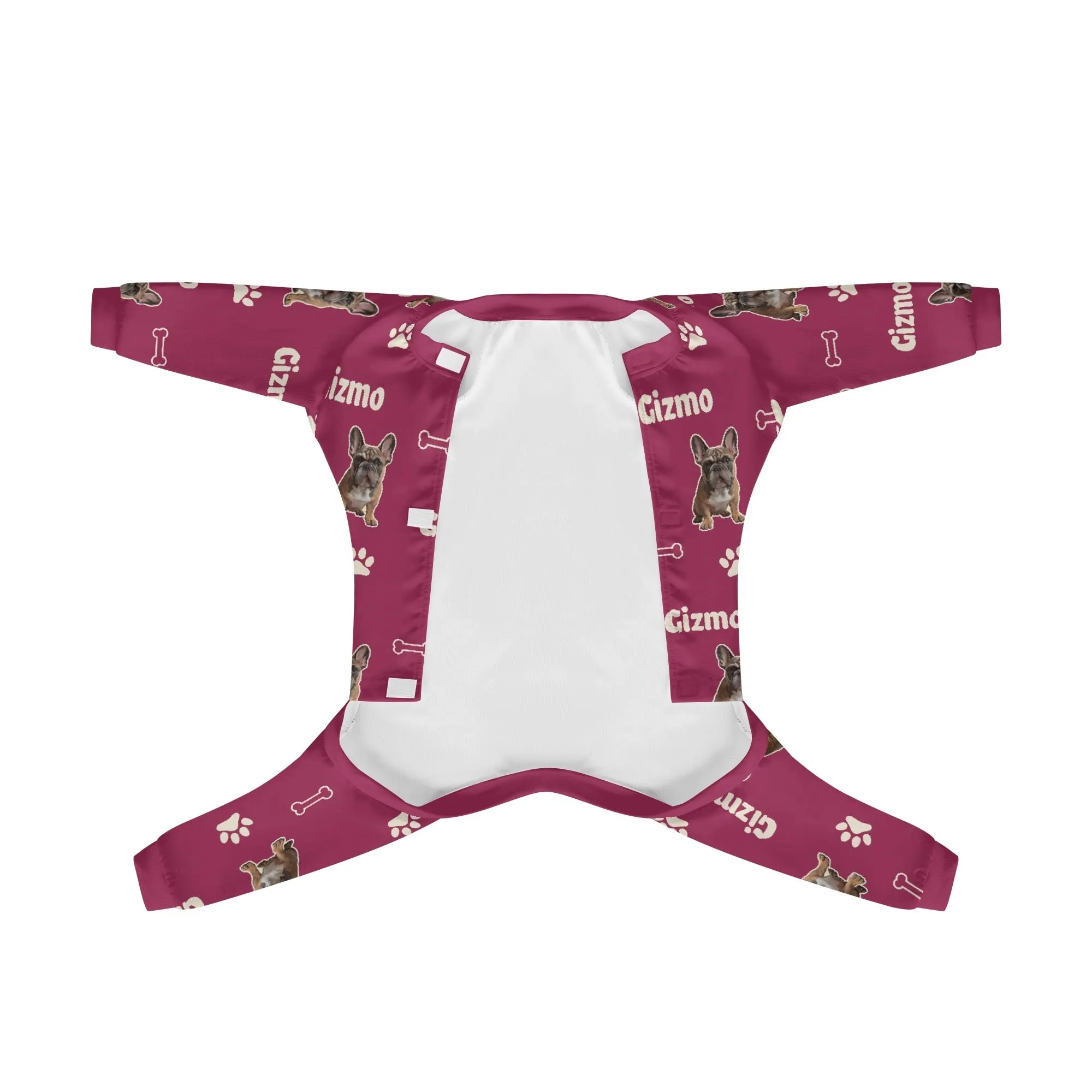 Rosie - Personalized French Bulldog Pajamas with Your Frenchie’s Name & Picture – Ultra-Soft, Cozy, and Adorably Unique