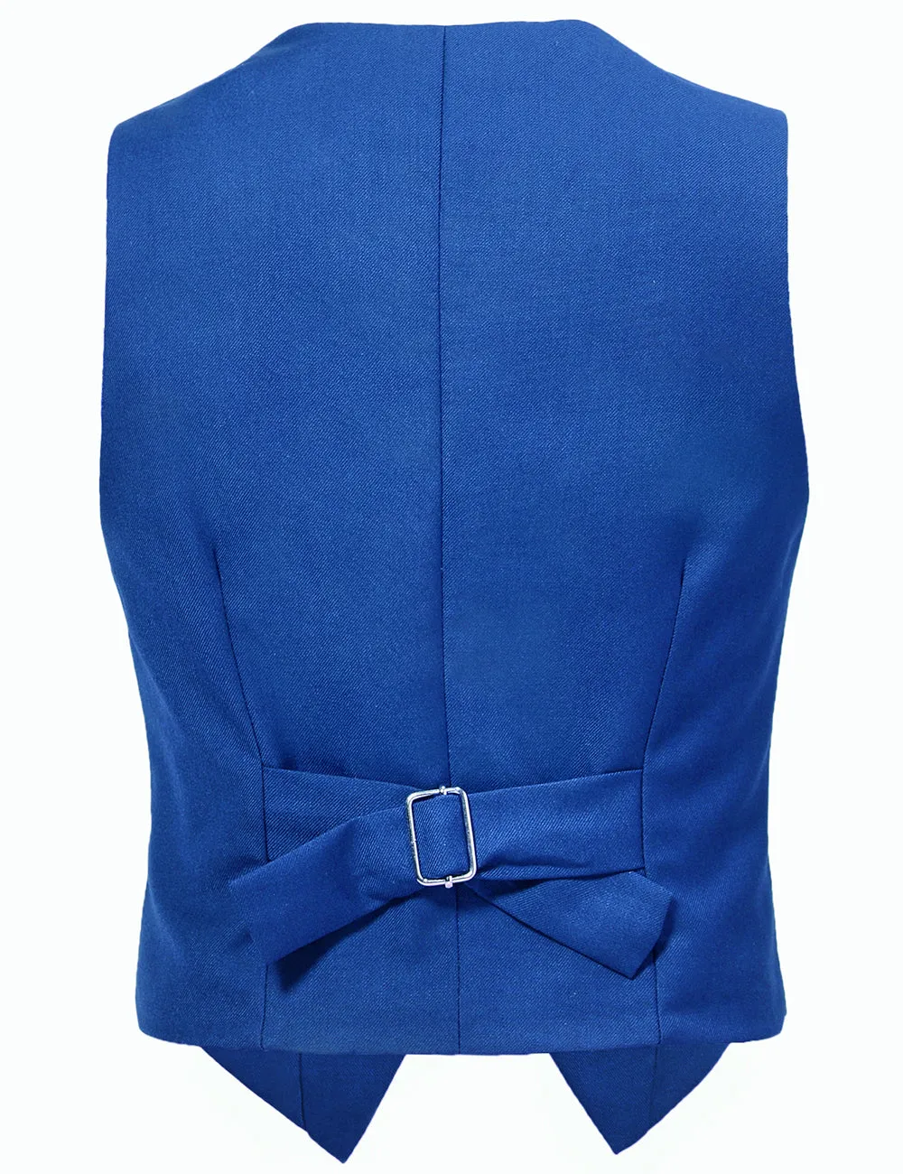 Royal Blue 3 Buttons Boys Girls Fully Lined Formal Suit Vest