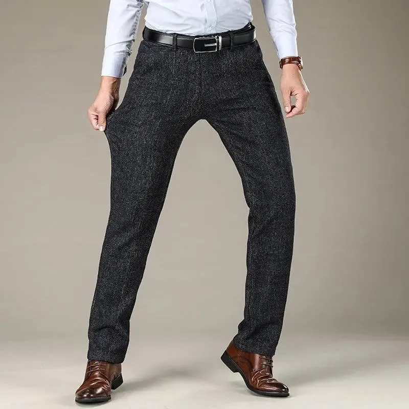 Sanded Casual Pants Men's
