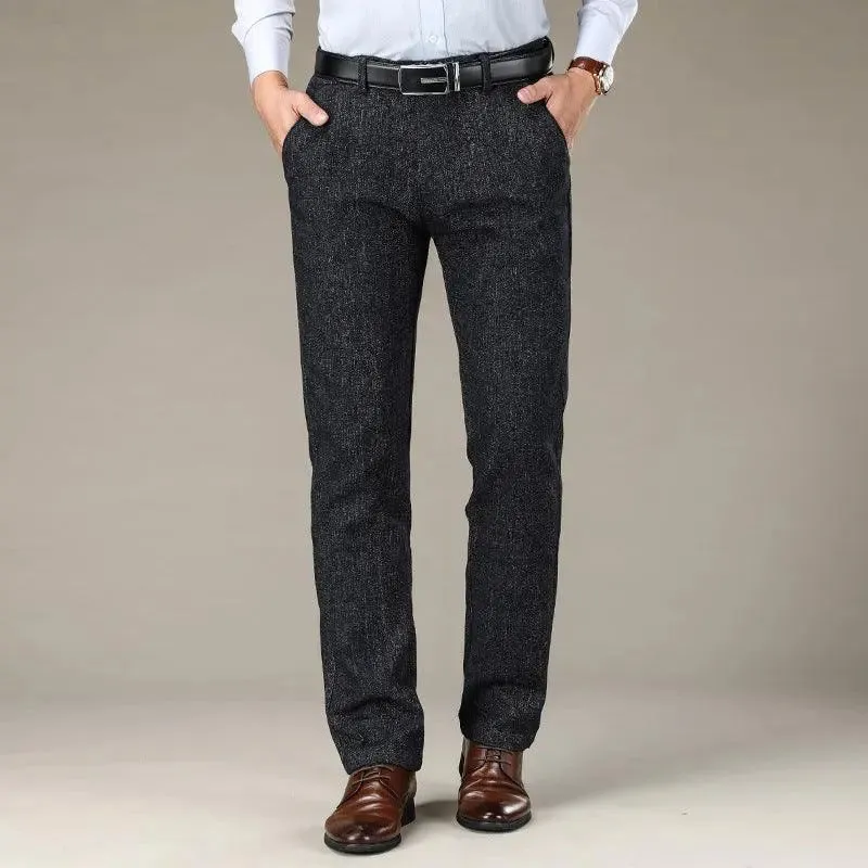 Sanded Casual Pants Men's