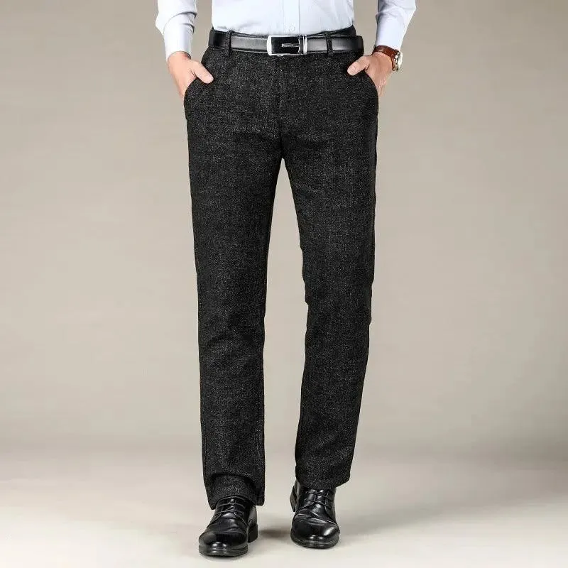 Sanded Casual Pants Men's