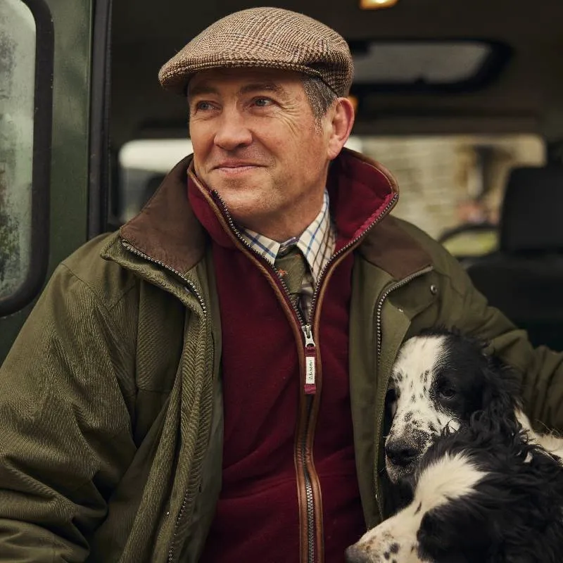 Schoffel Cottesmore Mens Fleece Jacket - Claret