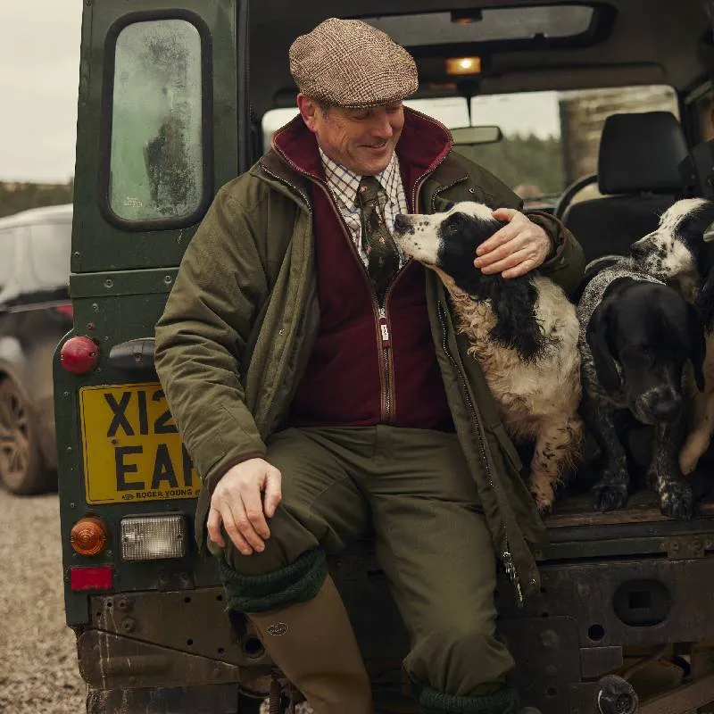 Schoffel Cottesmore Mens Fleece Jacket - Claret
