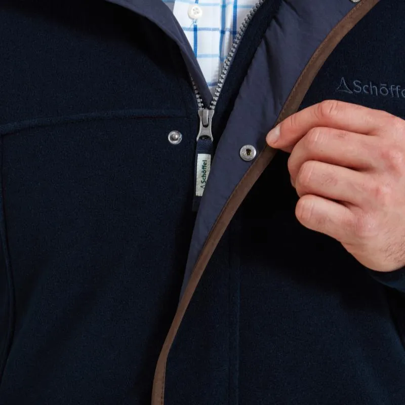 Schoffel Mens Rutland Fleece Jacket - Navy