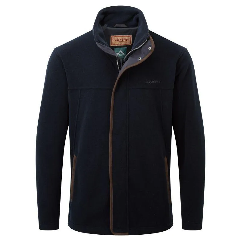 Schoffel Mens Rutland Fleece Jacket - Navy