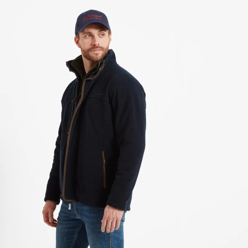 Schoffel Mens Rutland Fleece Jacket - Navy