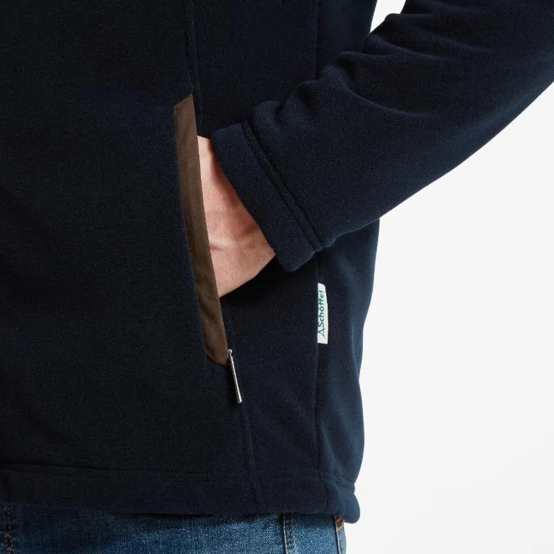 Schoffel Mens Rutland Fleece Jacket - Navy