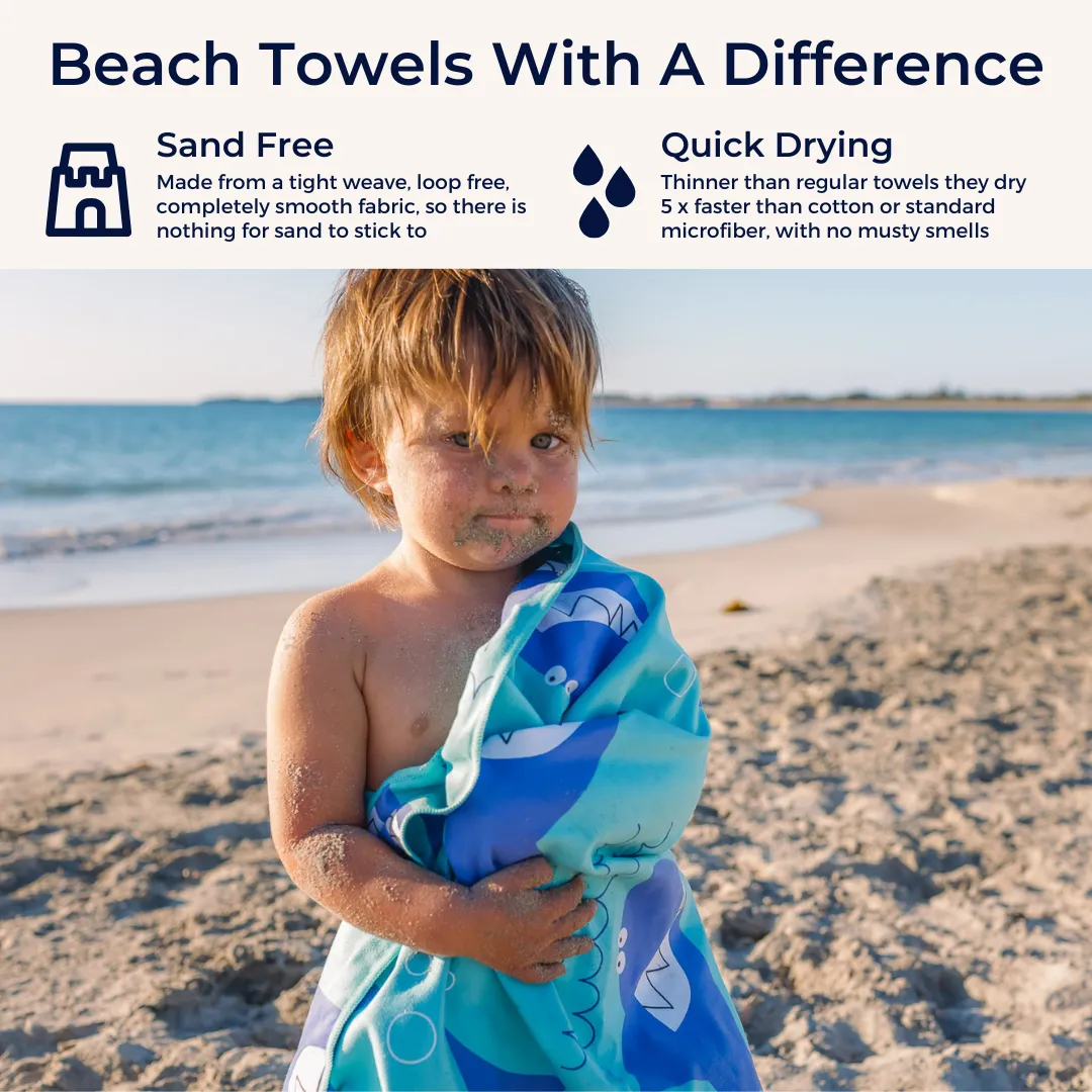 Shark Kids Beach Towel