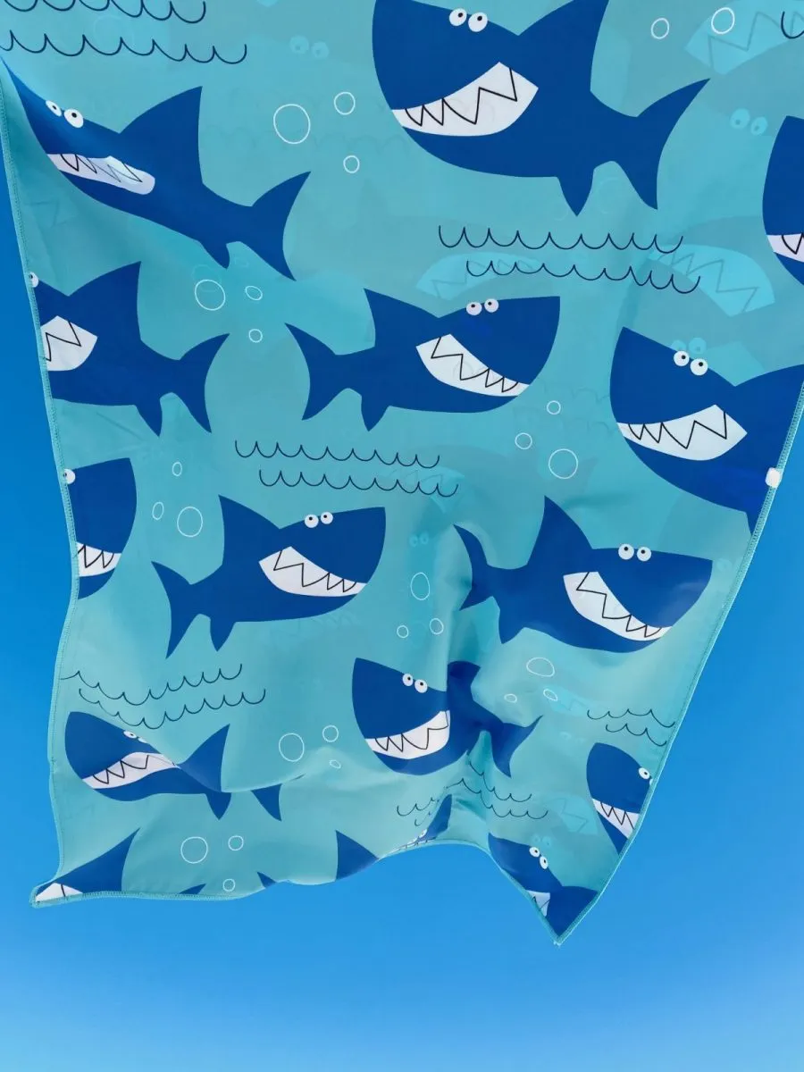 Shark Kids Beach Towel