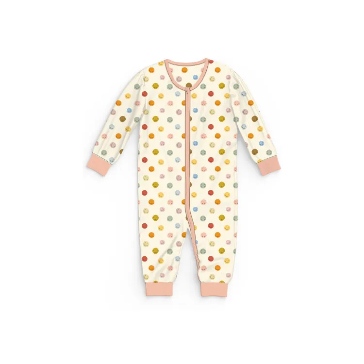 Smiley, Bamboo Baby Sleeper
