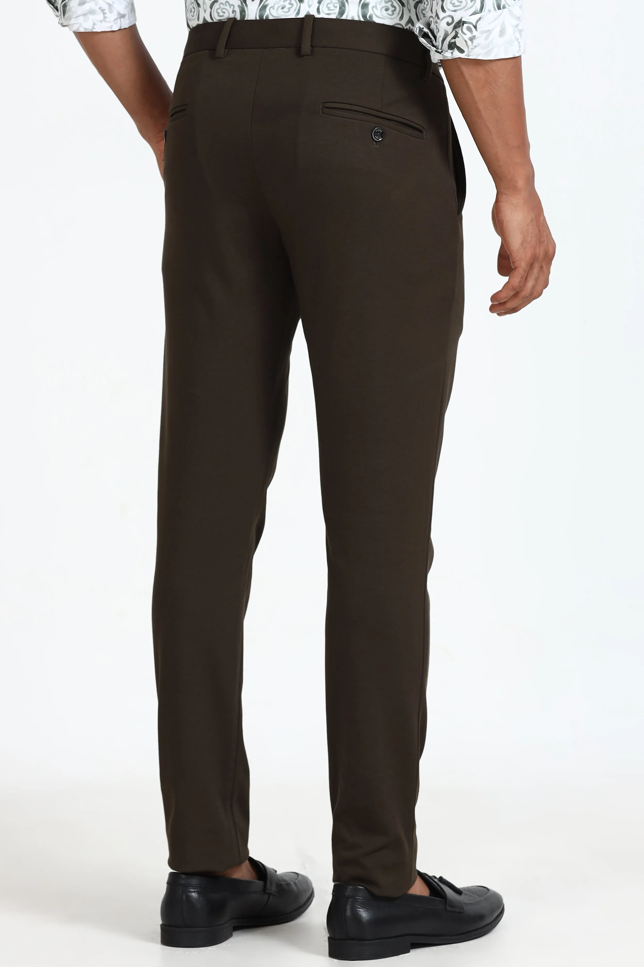 Swift Olive Formal Trouser