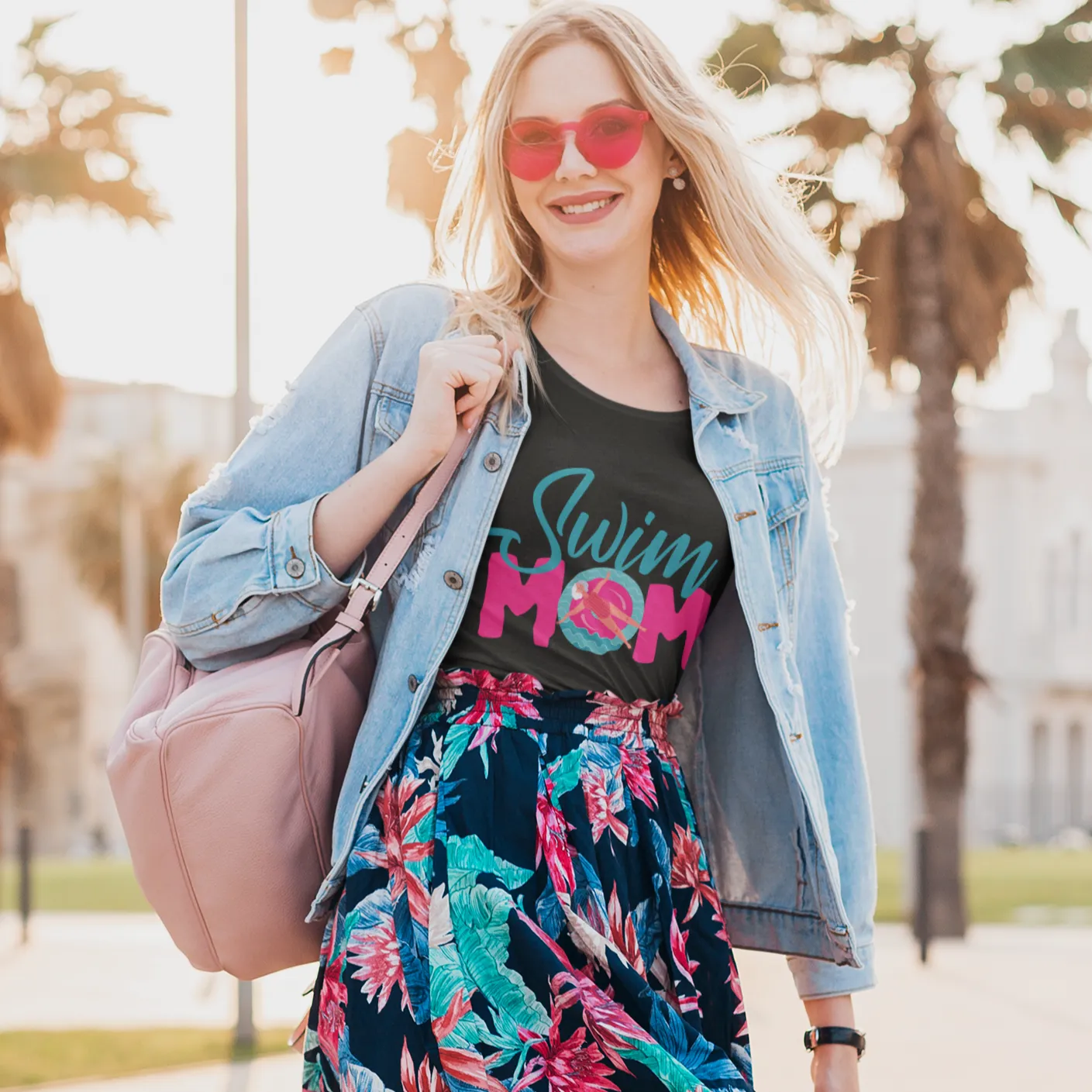 Swim Mom Short-Sleeve T-Shirt