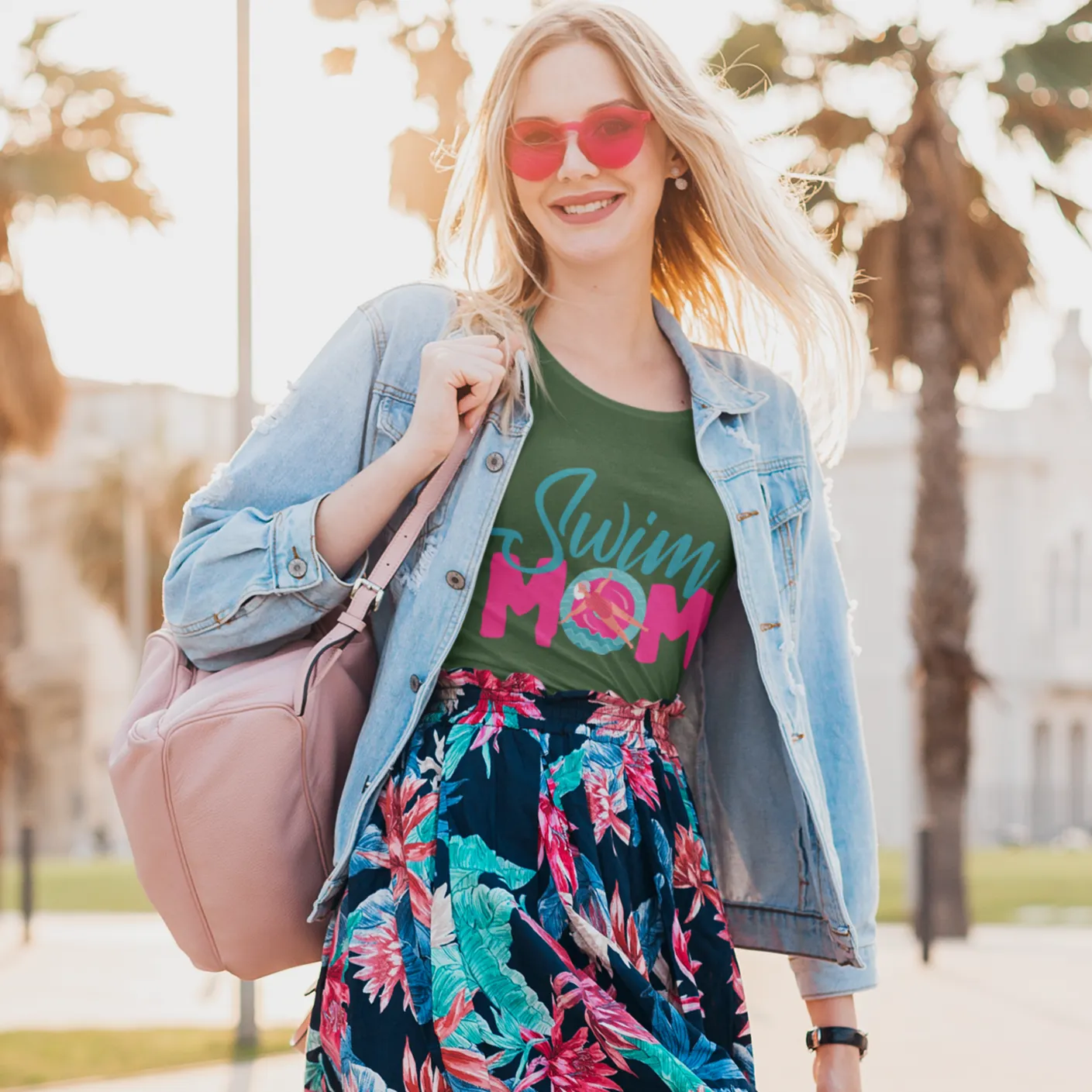 Swim Mom Short-Sleeve T-Shirt
