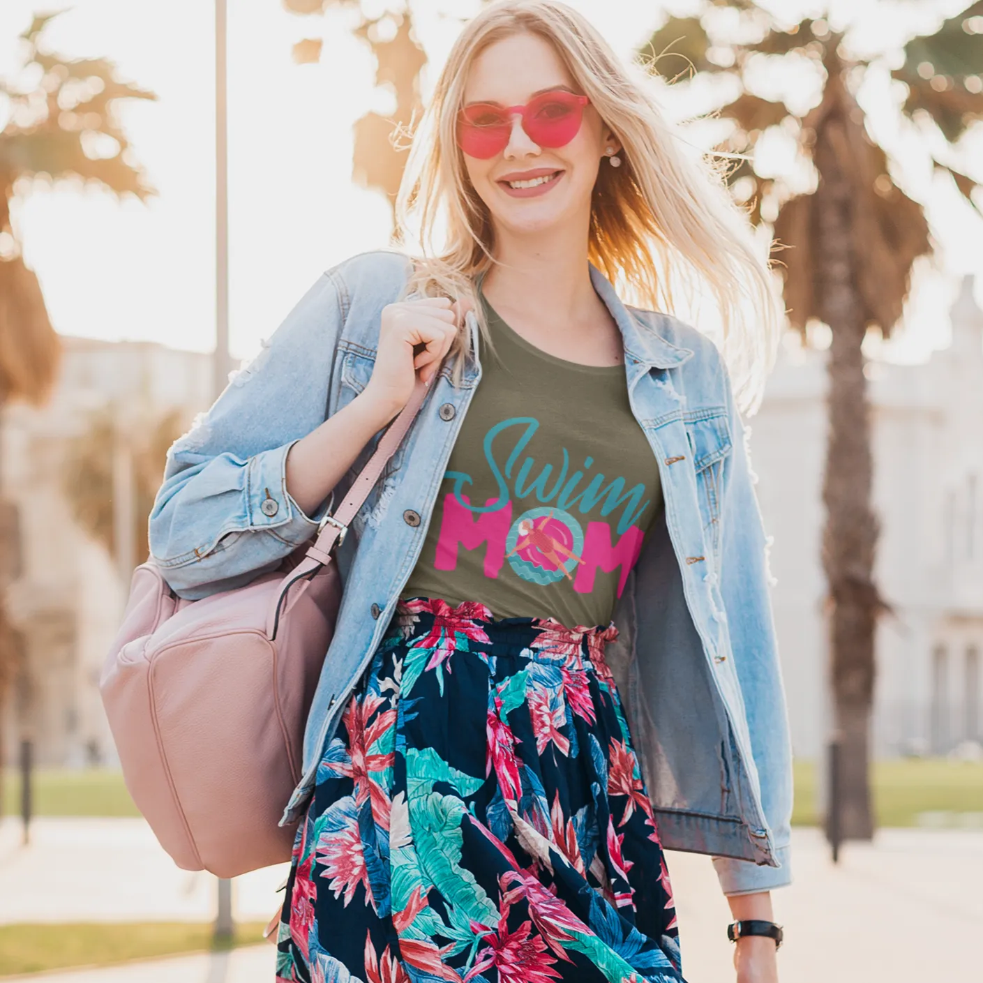 Swim Mom Short-Sleeve T-Shirt