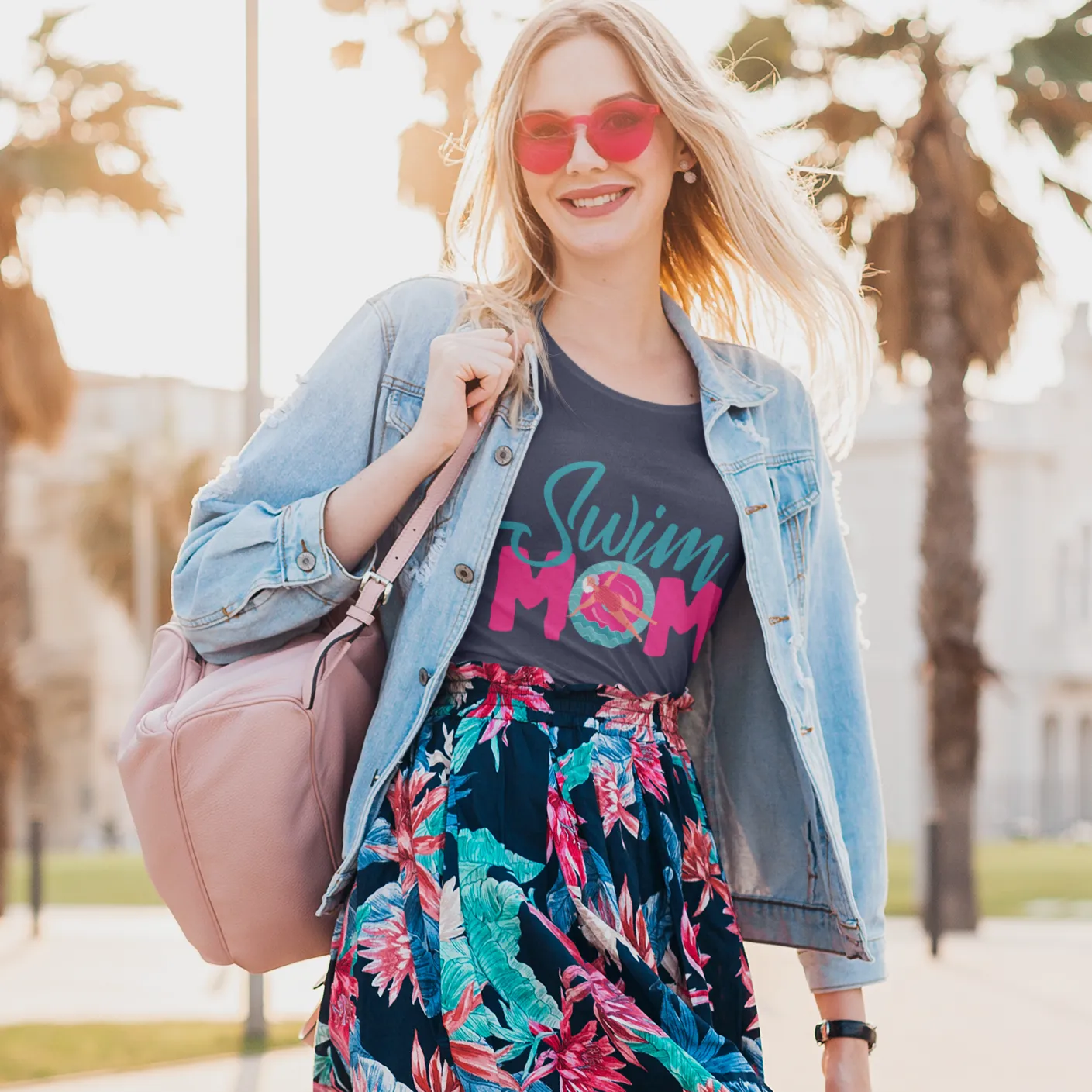 Swim Mom Short-Sleeve T-Shirt