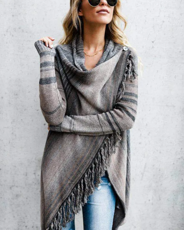 Tassel Wrap Cardigan