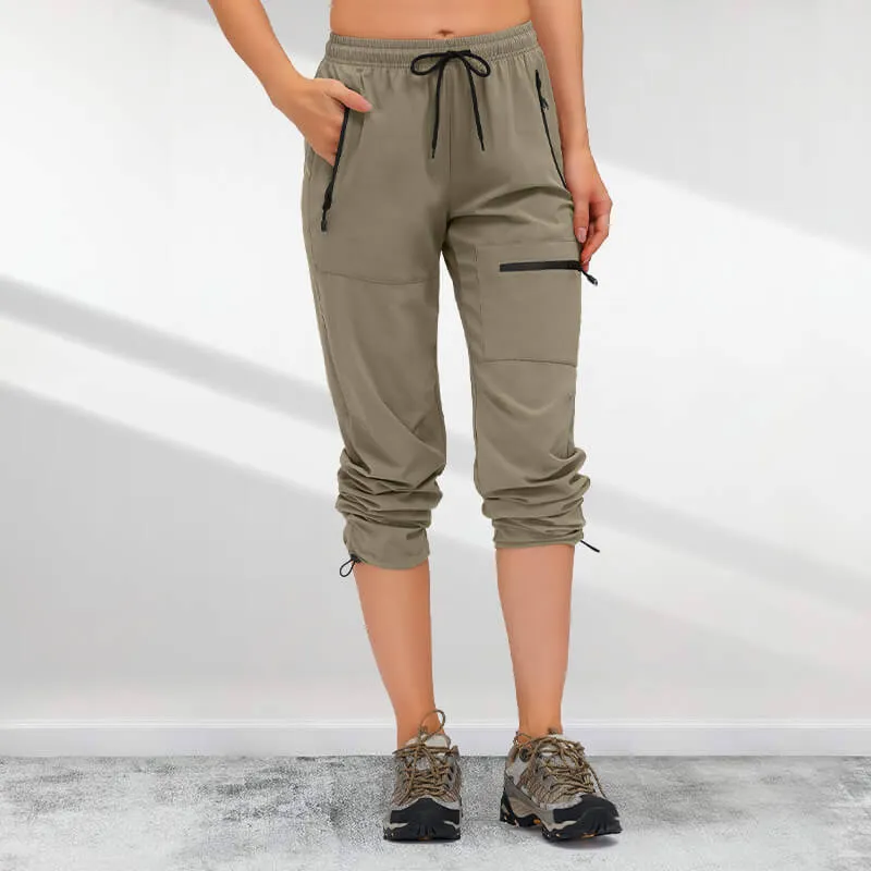Women's Hiking 4 Zipper Pockets Quick Drying Pants