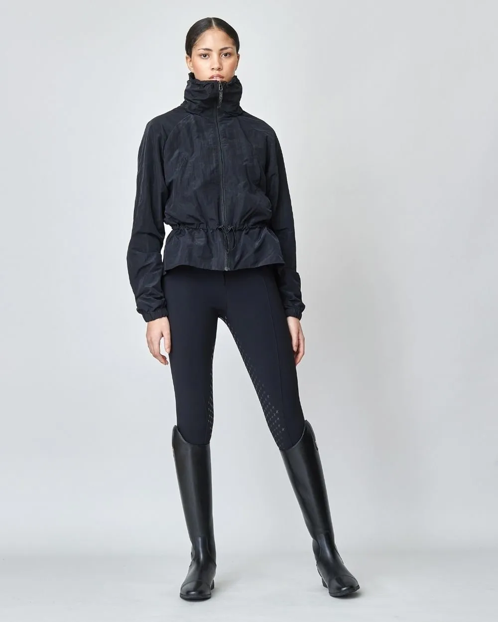 Yagya Windproof Riding Jacket Black