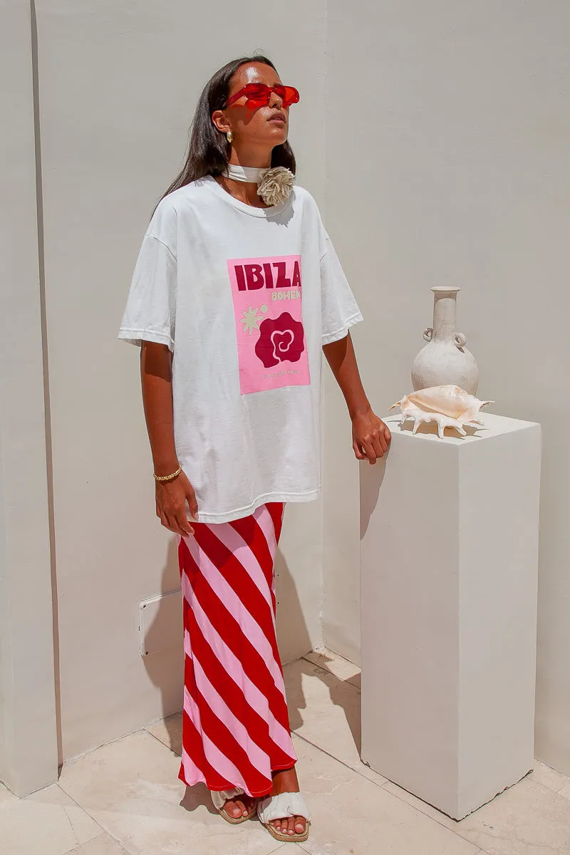 Ziggy Stripe Skirt